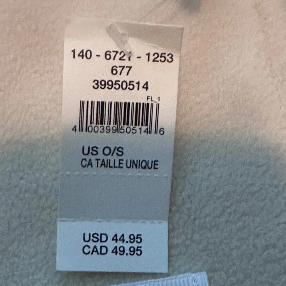 OFFLINE by Aerie Scarf NWT Women OS Burgundy Pink‎ Cream Checkered Knit Wrap